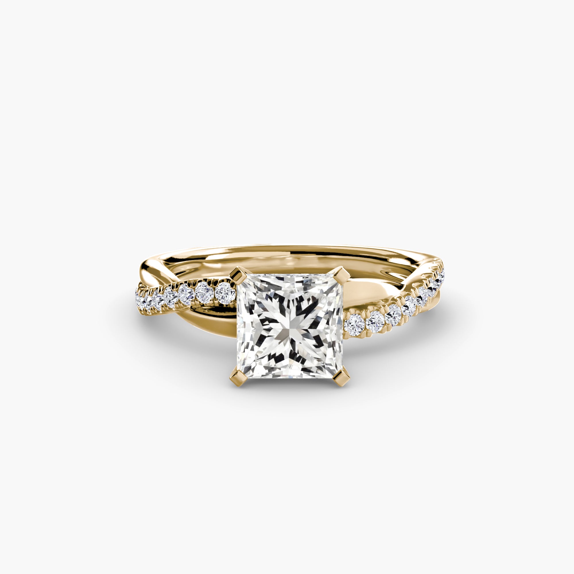 Sorrento Twist Pavé Setting