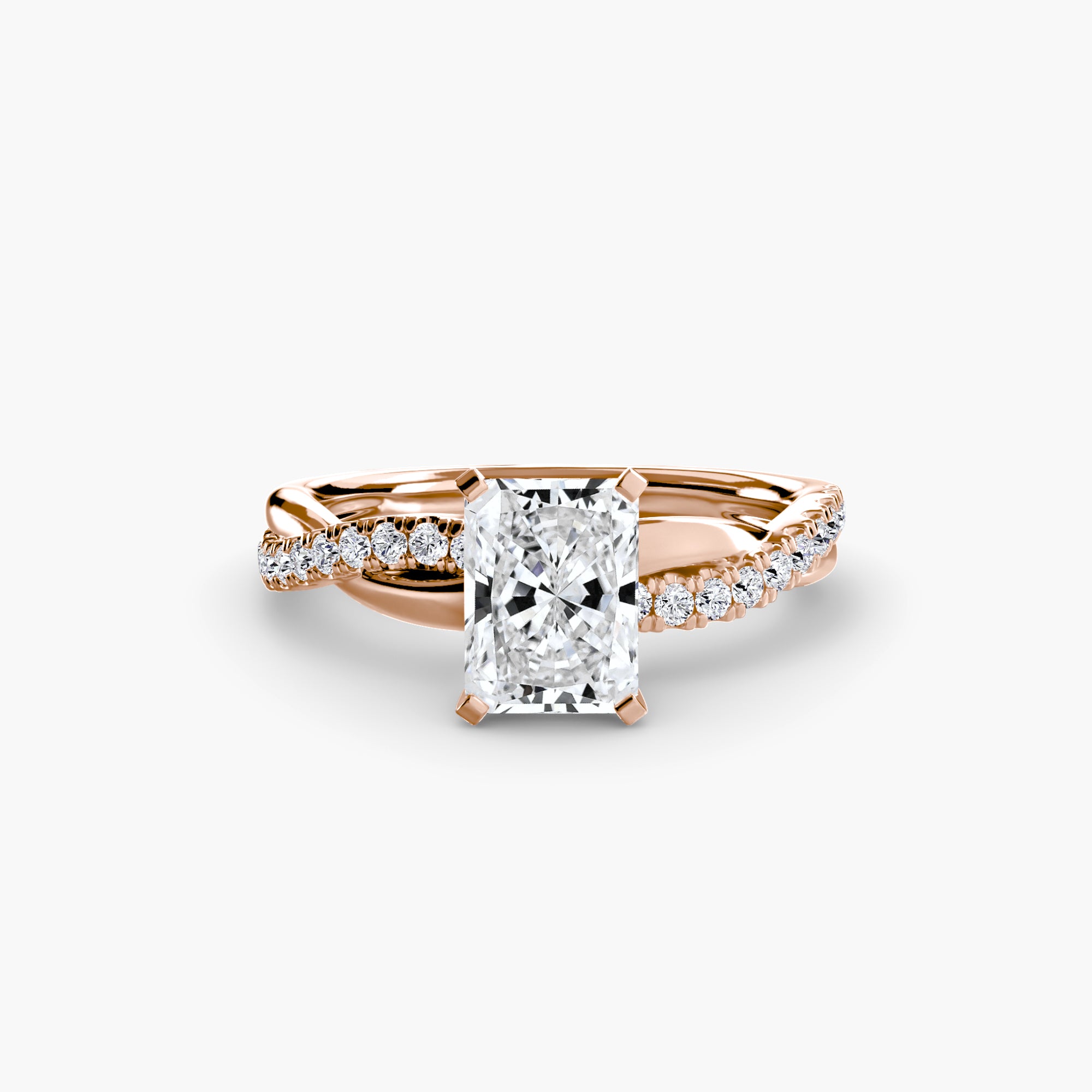 Sorrento Twist Pavé Setting