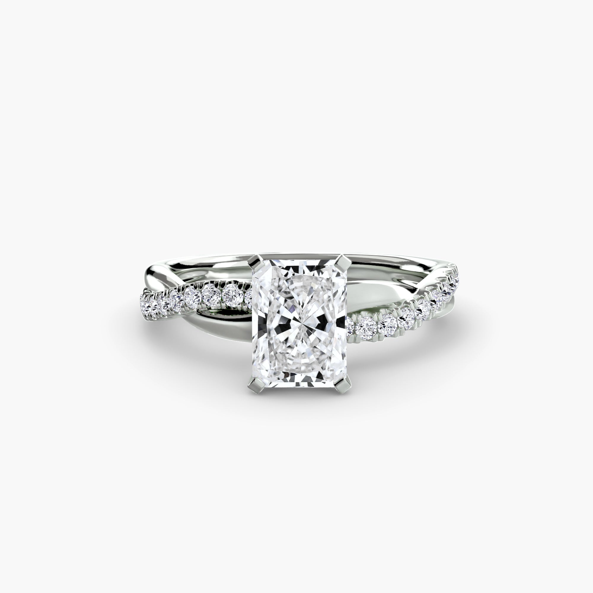 Sorrento Twist Pavé Setting