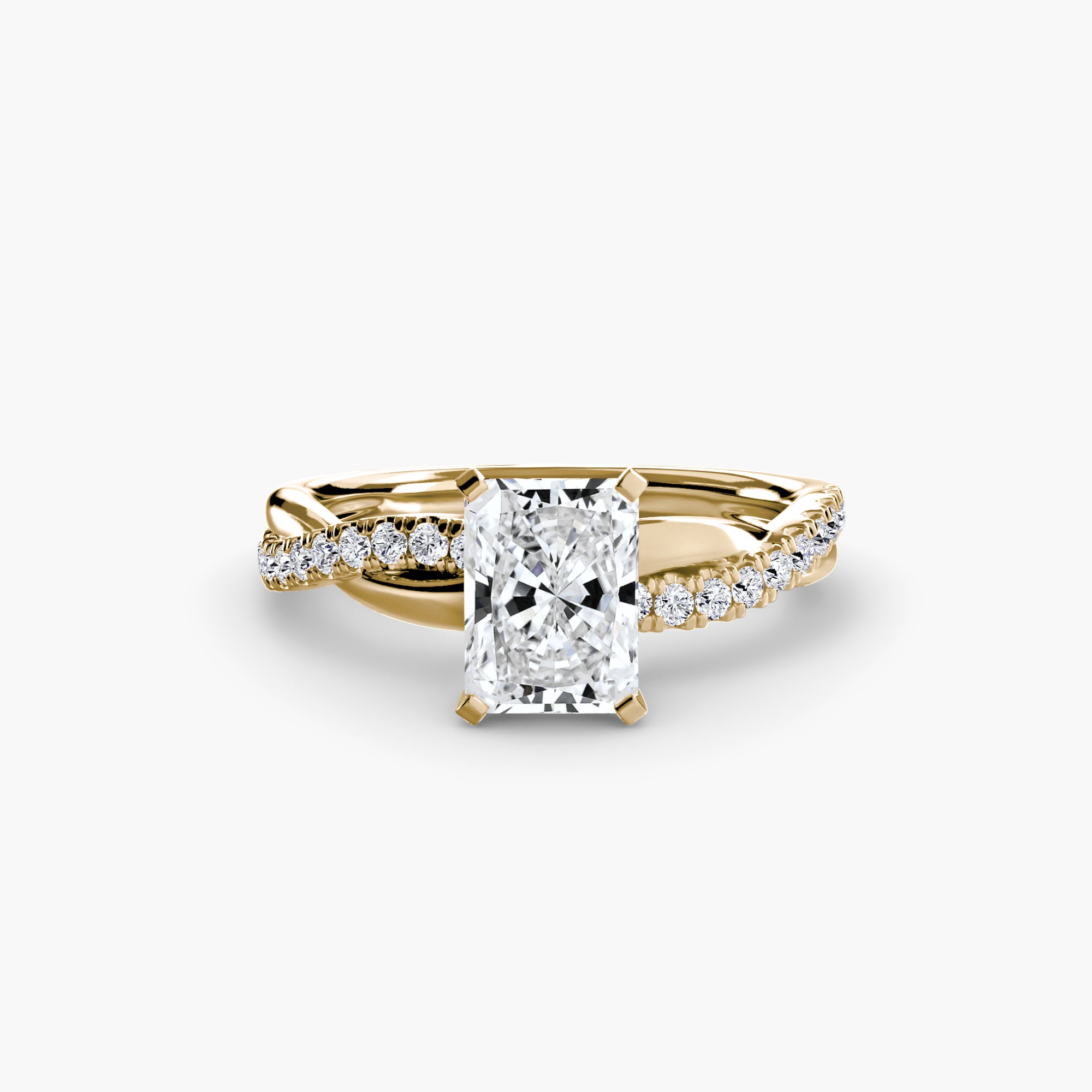 Sorrento Twist Pavé Setting