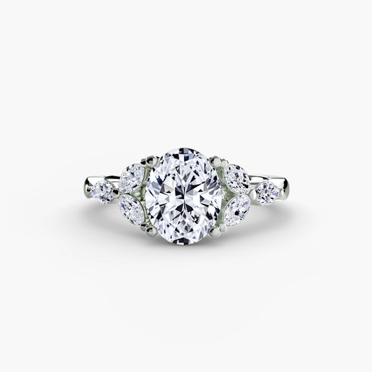 Taormina Floral Accent Setting