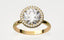 Halo Lab Diamond Engagement Ring
