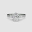 Three Stone with Pavé Shoulders